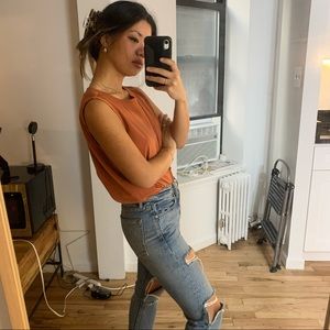 Vintage Sleeveless Blouse Shell